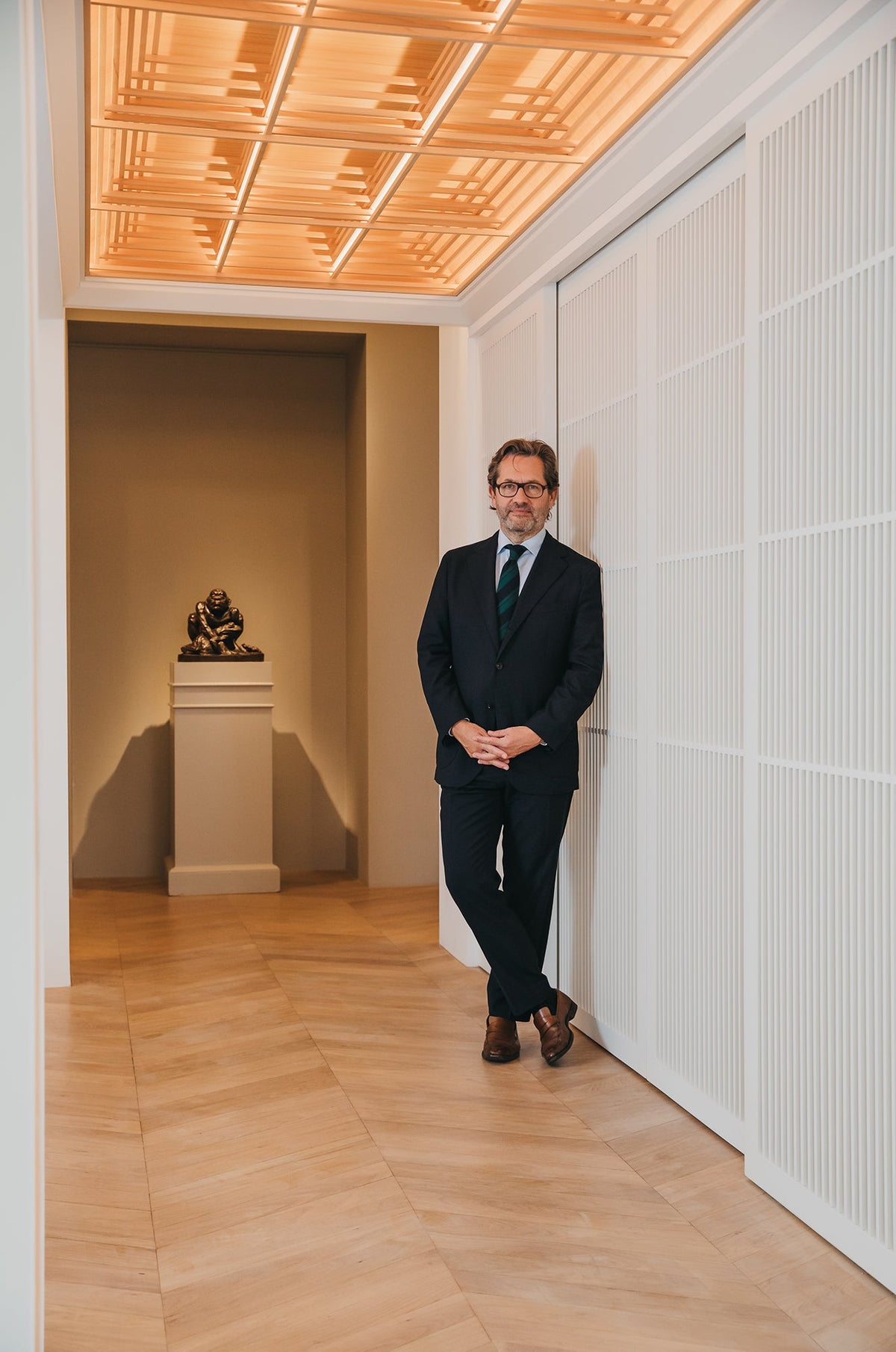 Stuart Lochhead, founder of Stuart Lochhead Sculpture in London, UK.