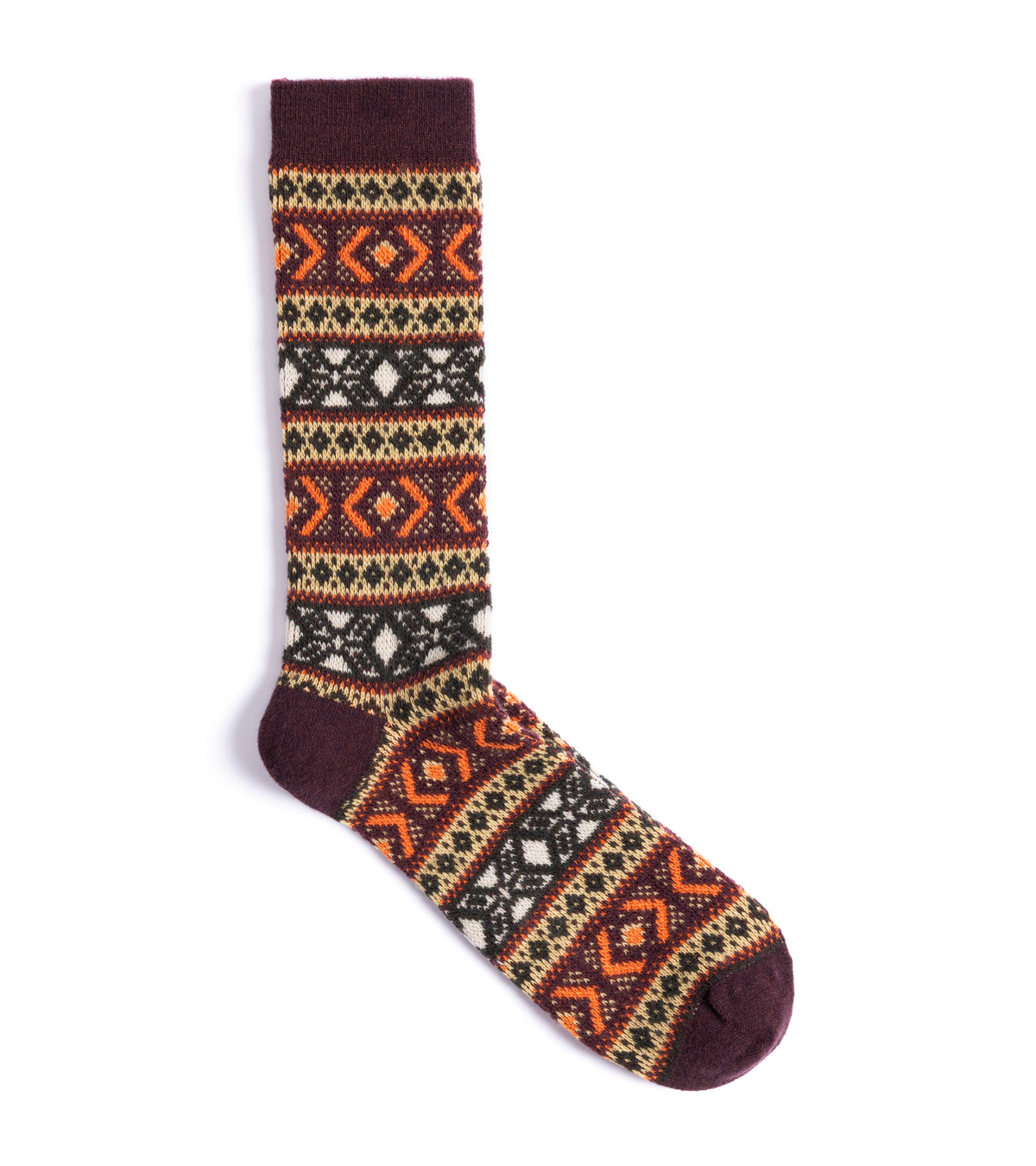Anonymous Ism Wool JQ Crew Socks: Brown