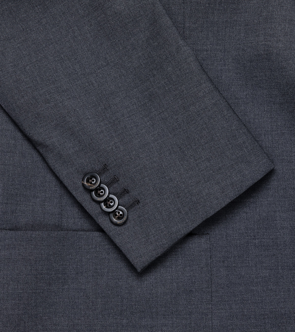Boglioli Lightweight Wool Travel Suit: Grey