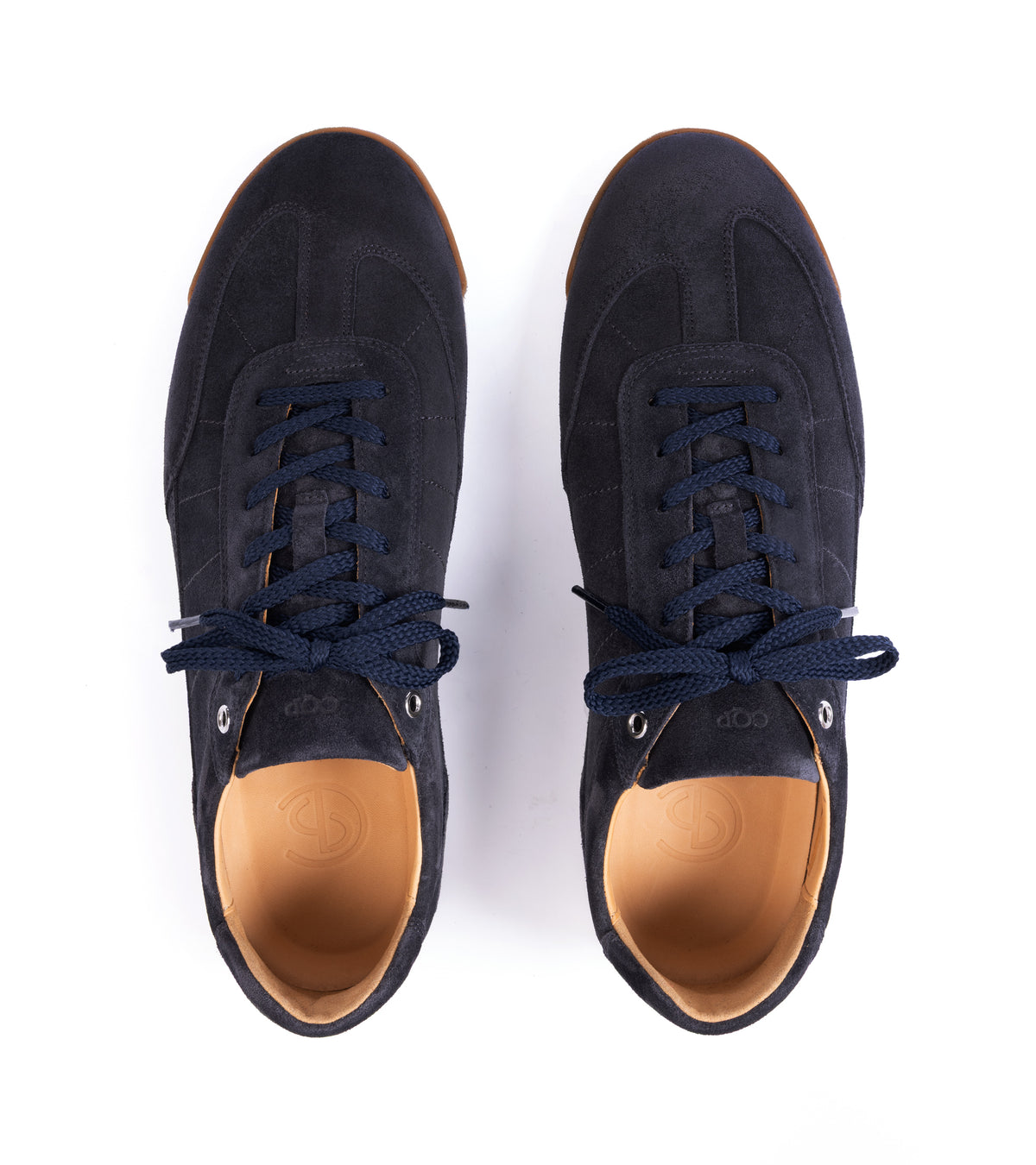 CQP Piazza Suede Sneaker: Dusty Navy