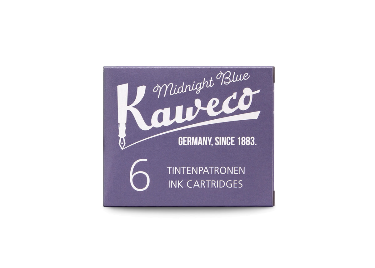 Kaweco Ink Cartridges: Midnight Blue (x6)