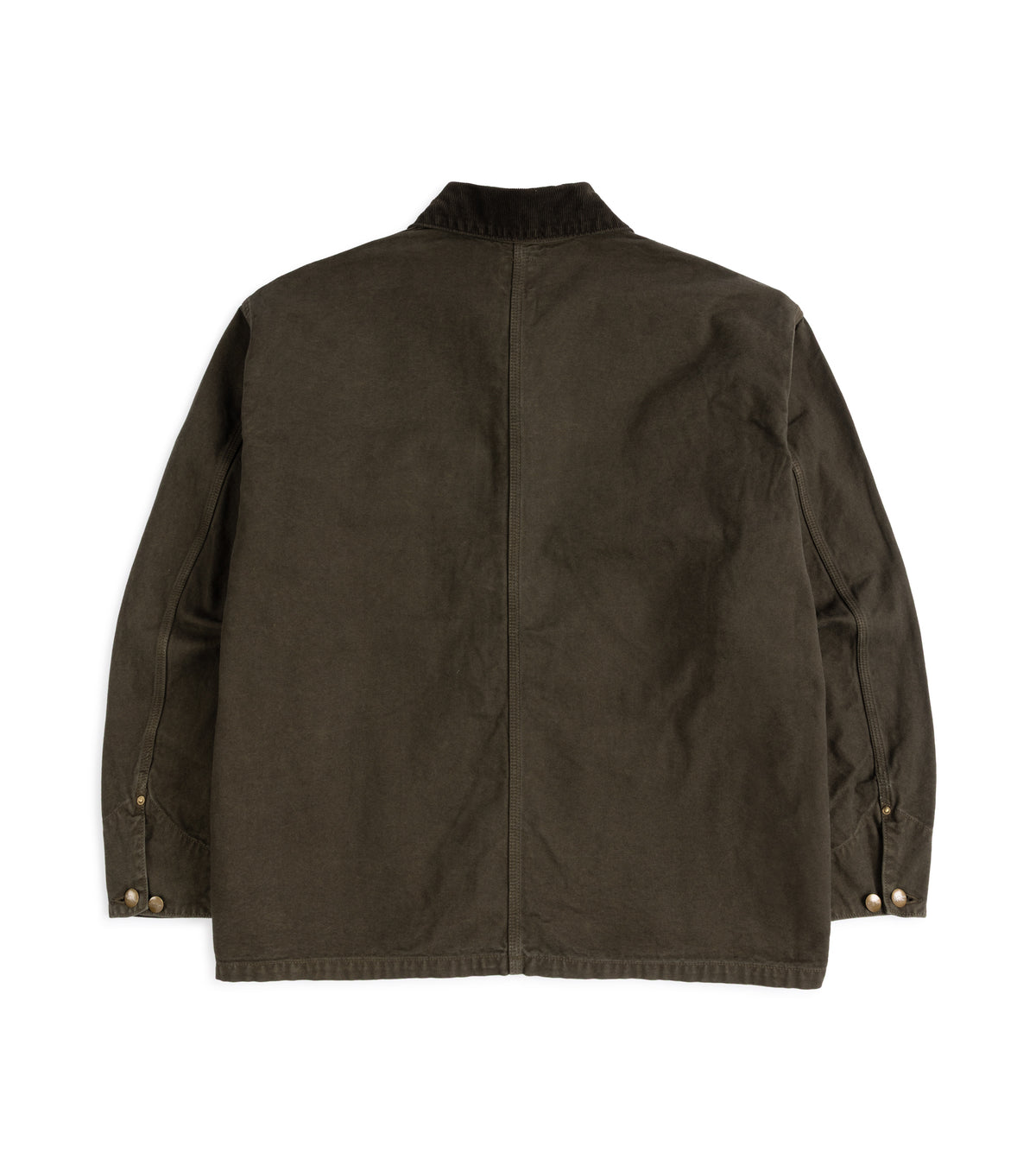 OrSlow Oxford Cotton Coverall Jacket, back view.