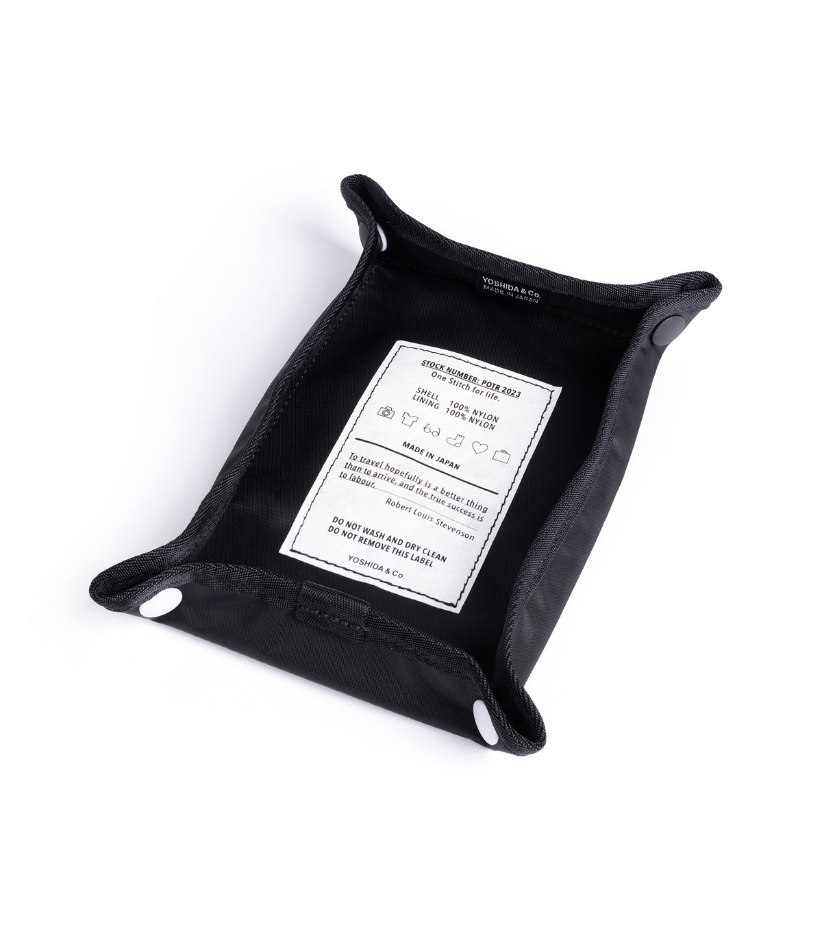 PORTER POTR Packs Grooming Pouch & Tray: Black