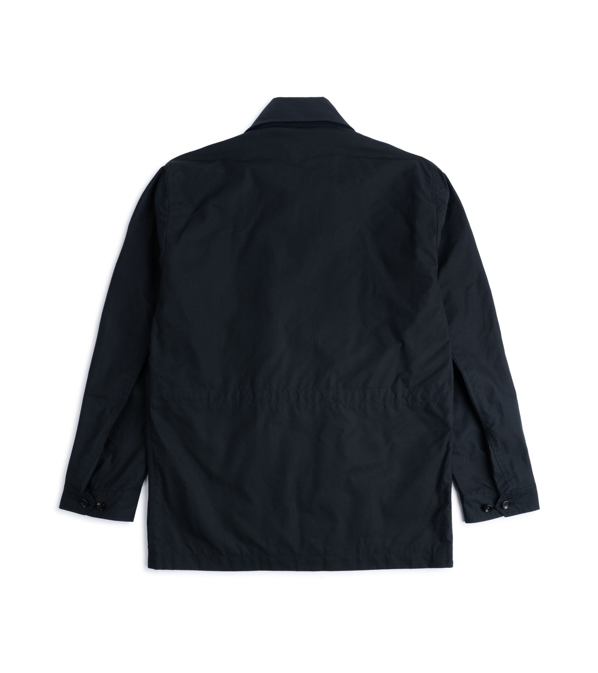Trunk Blandford Waxed Cotton Field Jacket in navy, product photo.