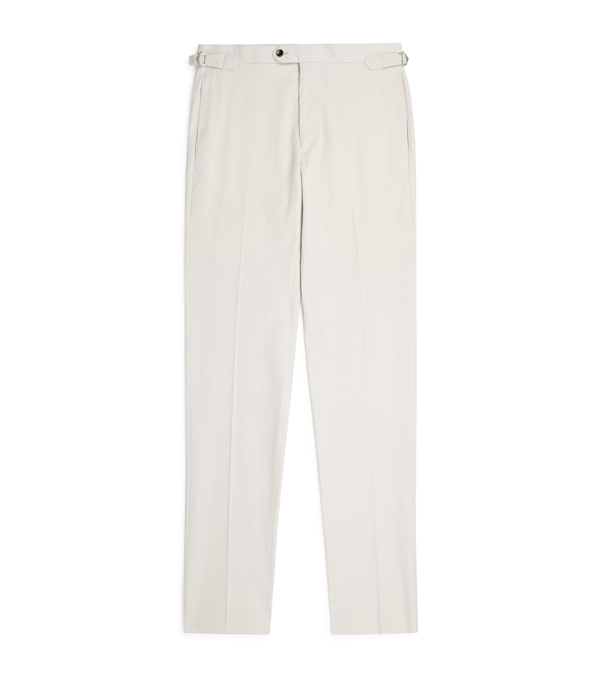 Trunk Walbrook Cotton Tailored Trousers: Light Beige