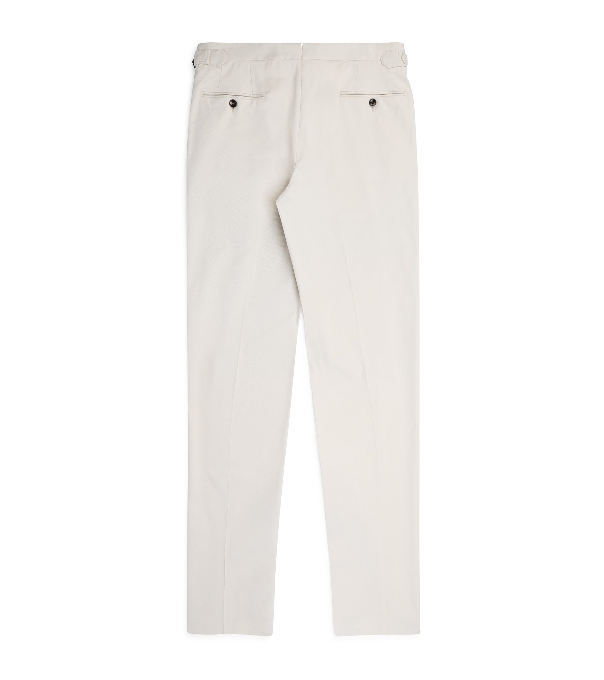Trunk Walbrook Cotton Tailored Trousers: Light Beige