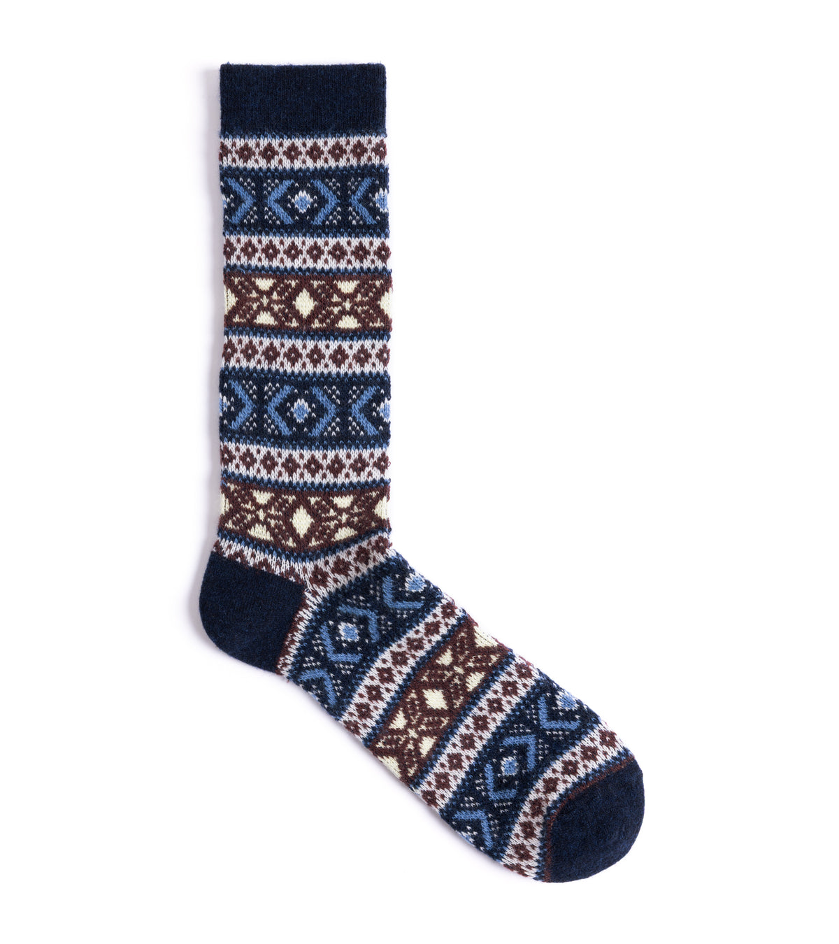 Anonymous Ism Wool JQ Crew Socks: Navy