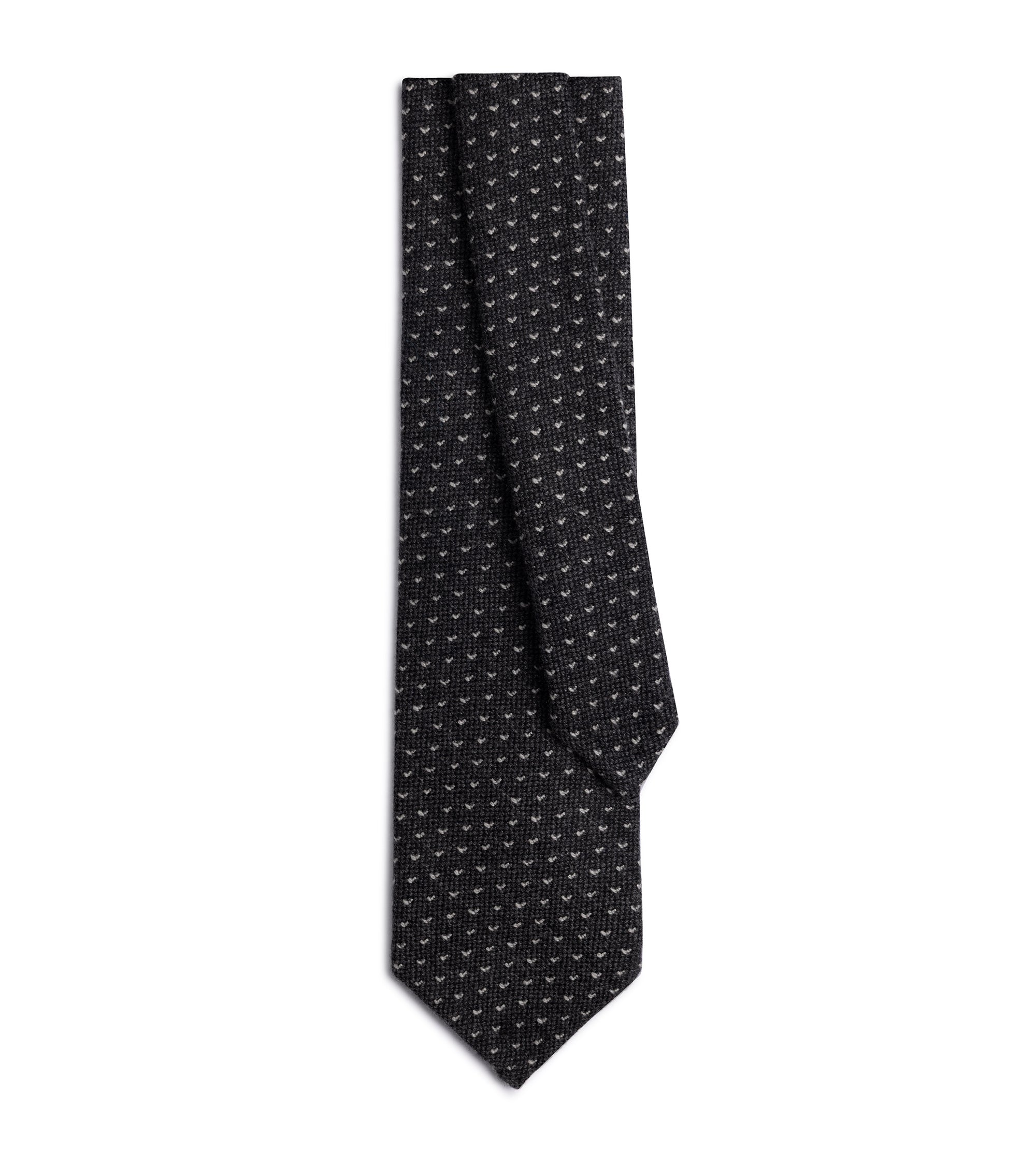 Bigi for Trunk Cashmere Chevron Tie: Grey