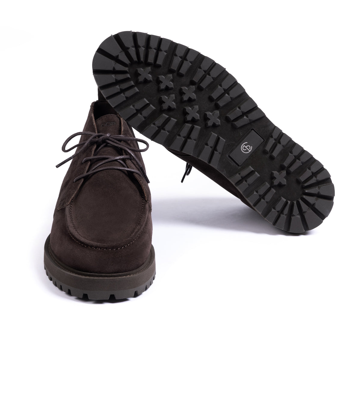 CQP Astra Suede Chukka Boot: Dark Brown