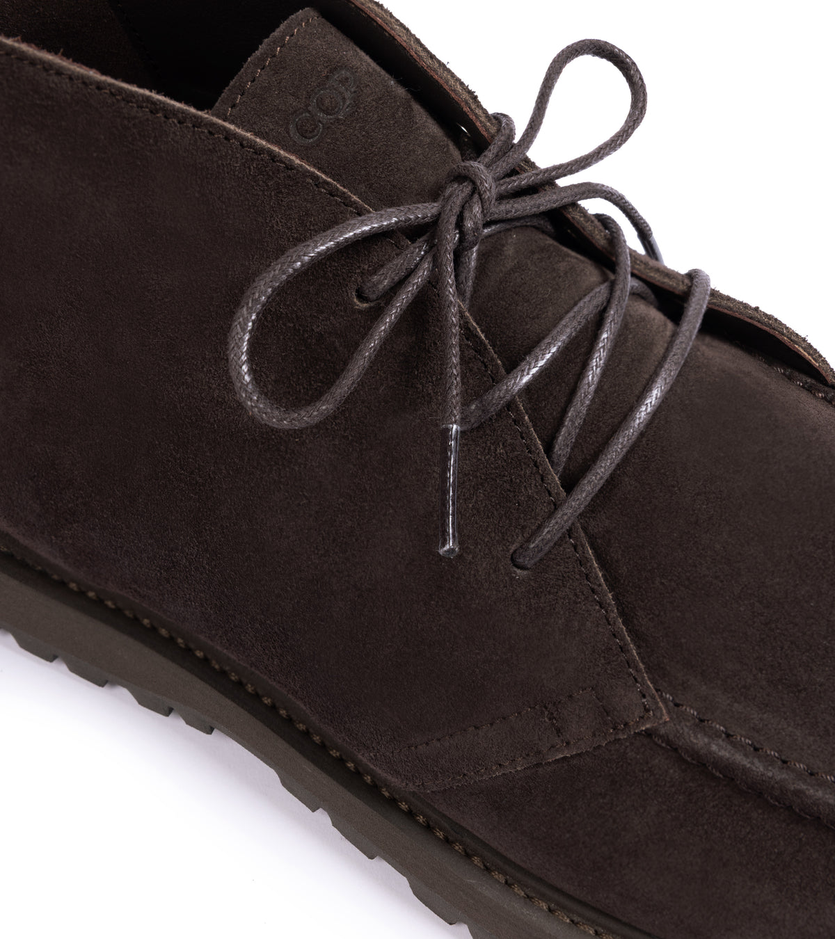 CQP Astra Suede Chukka Boot: Dark Brown
