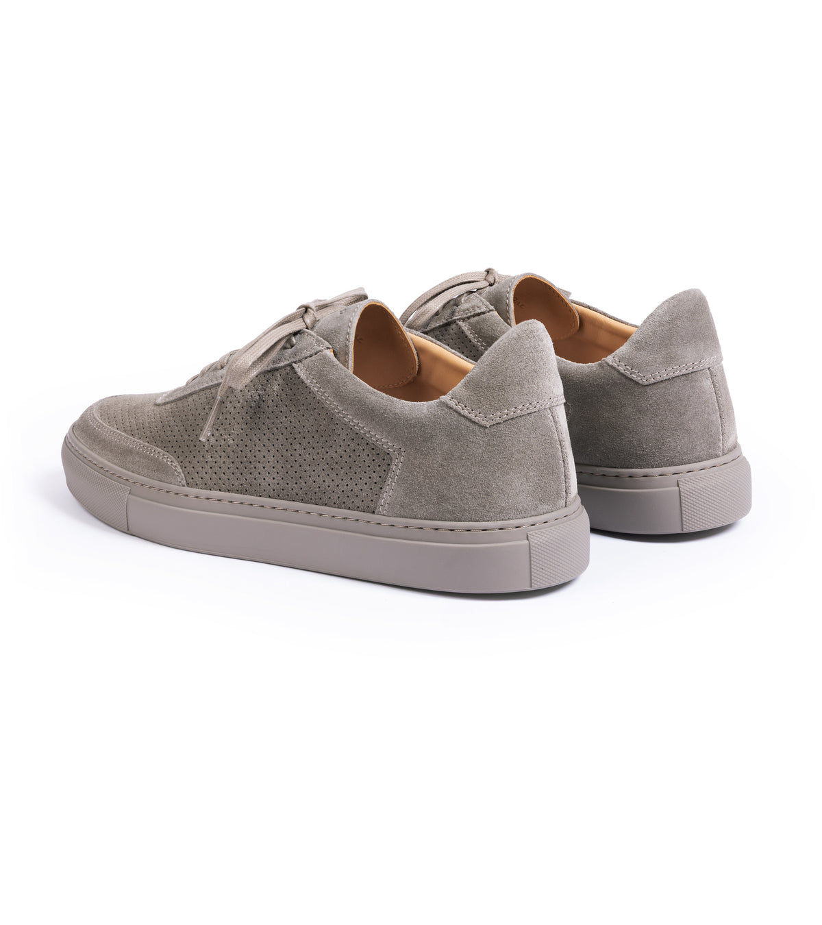 CQP Atrium Suede Sneaker: Taupe