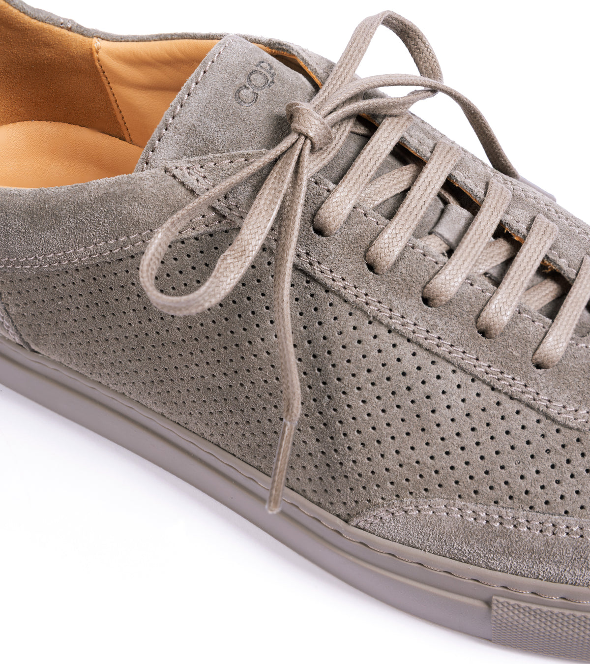 CQP Atrium Suede Sneaker: Taupe