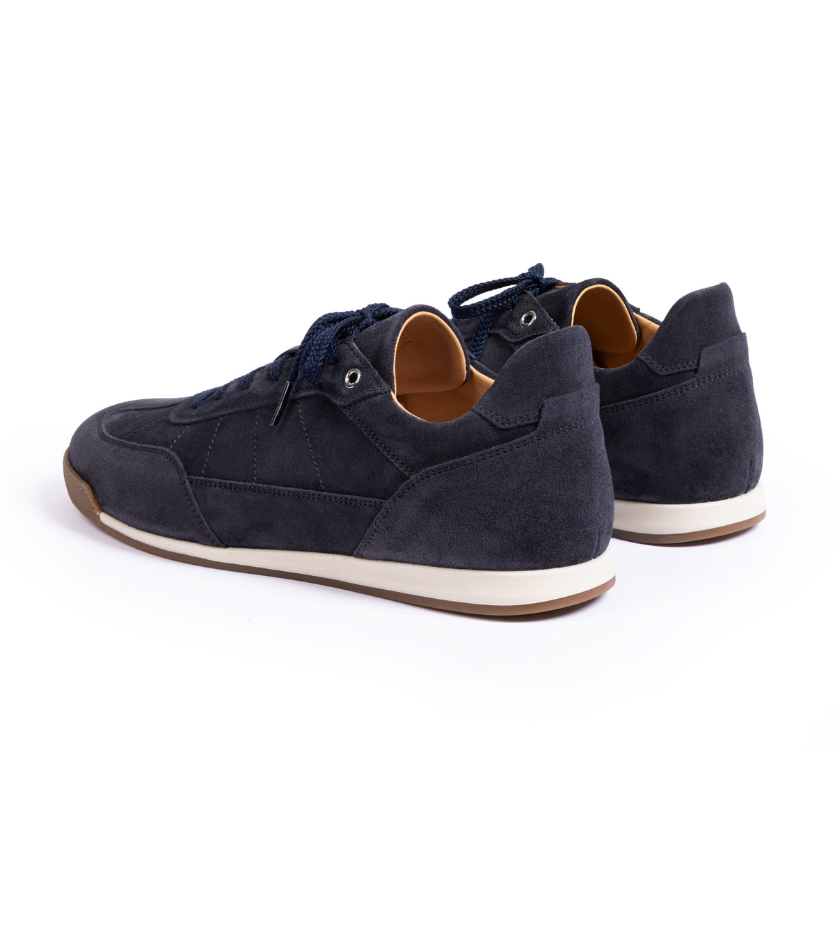 CQP Piazza Suede Sneaker: Dusty Navy