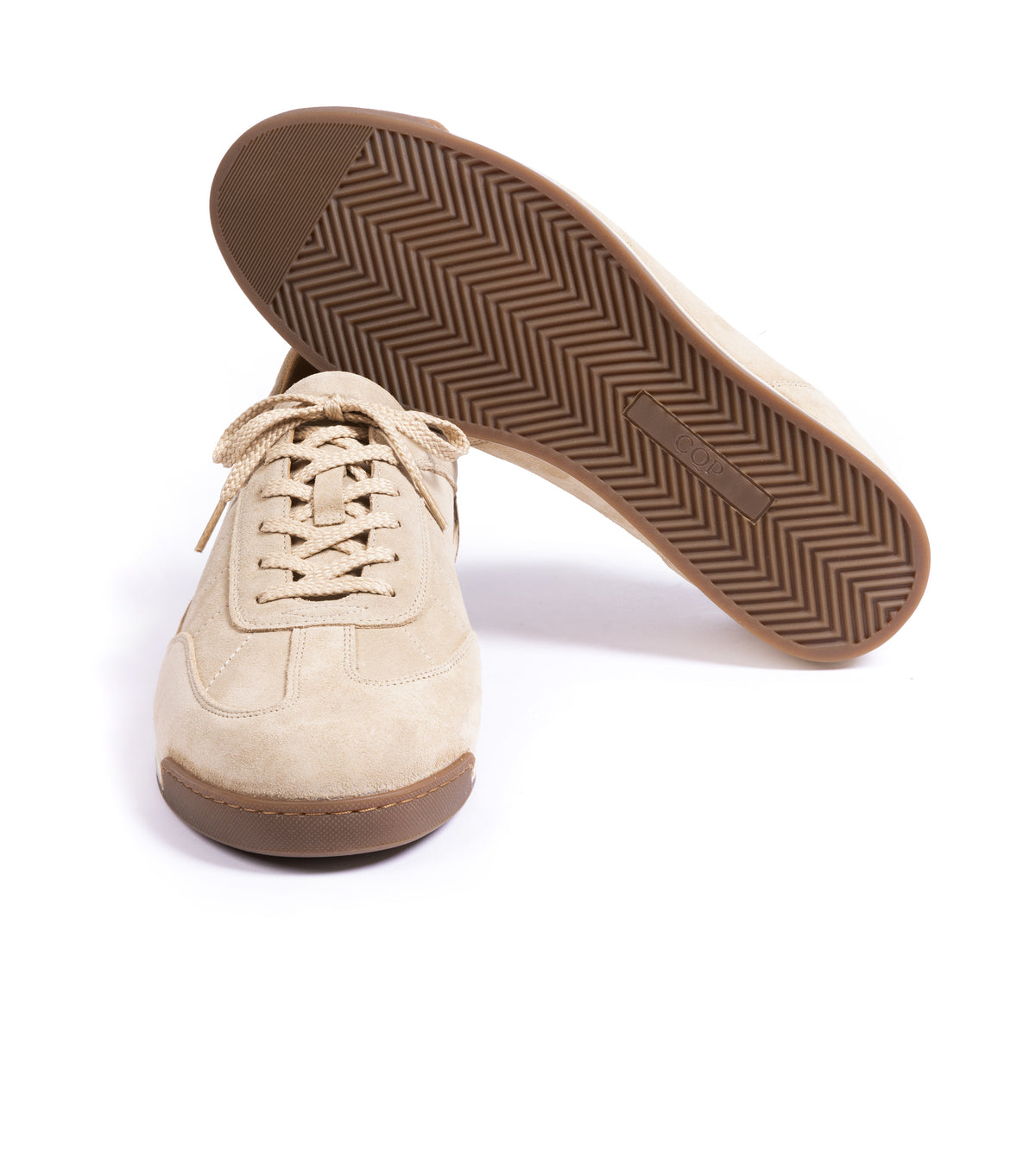 CQP Piazza Suede Sneaker: Sand