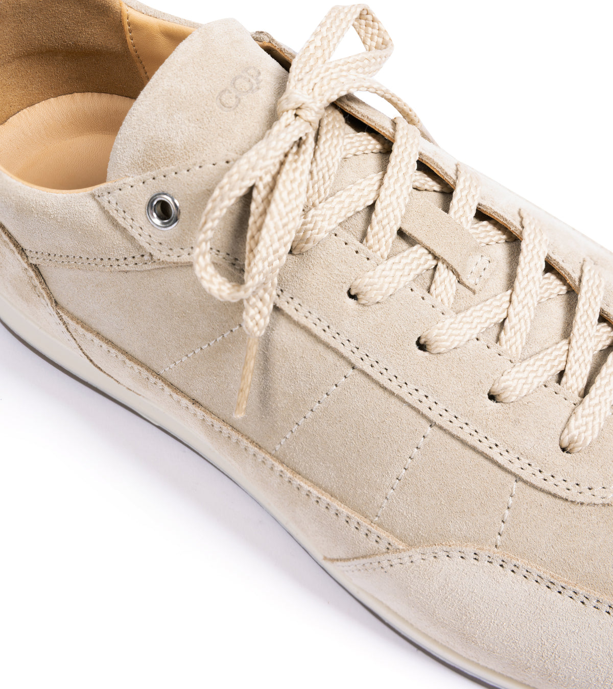 CQP Piazza Suede Sneaker: Sand