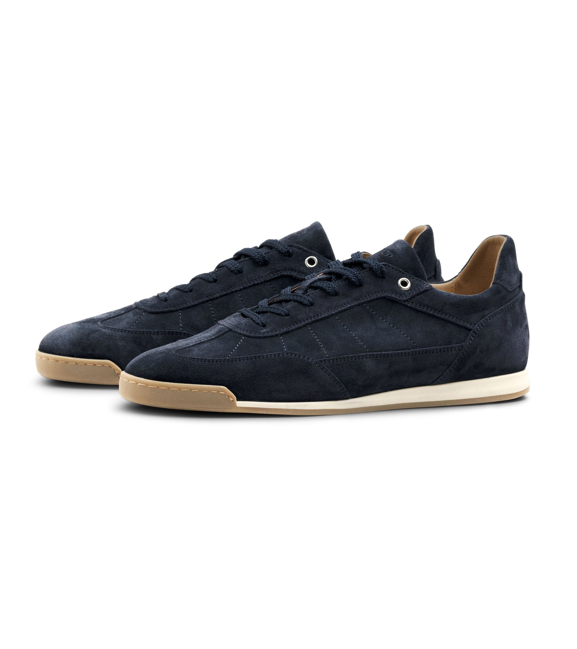 CQP Piazza Suede Sneaker: Dusty Navy