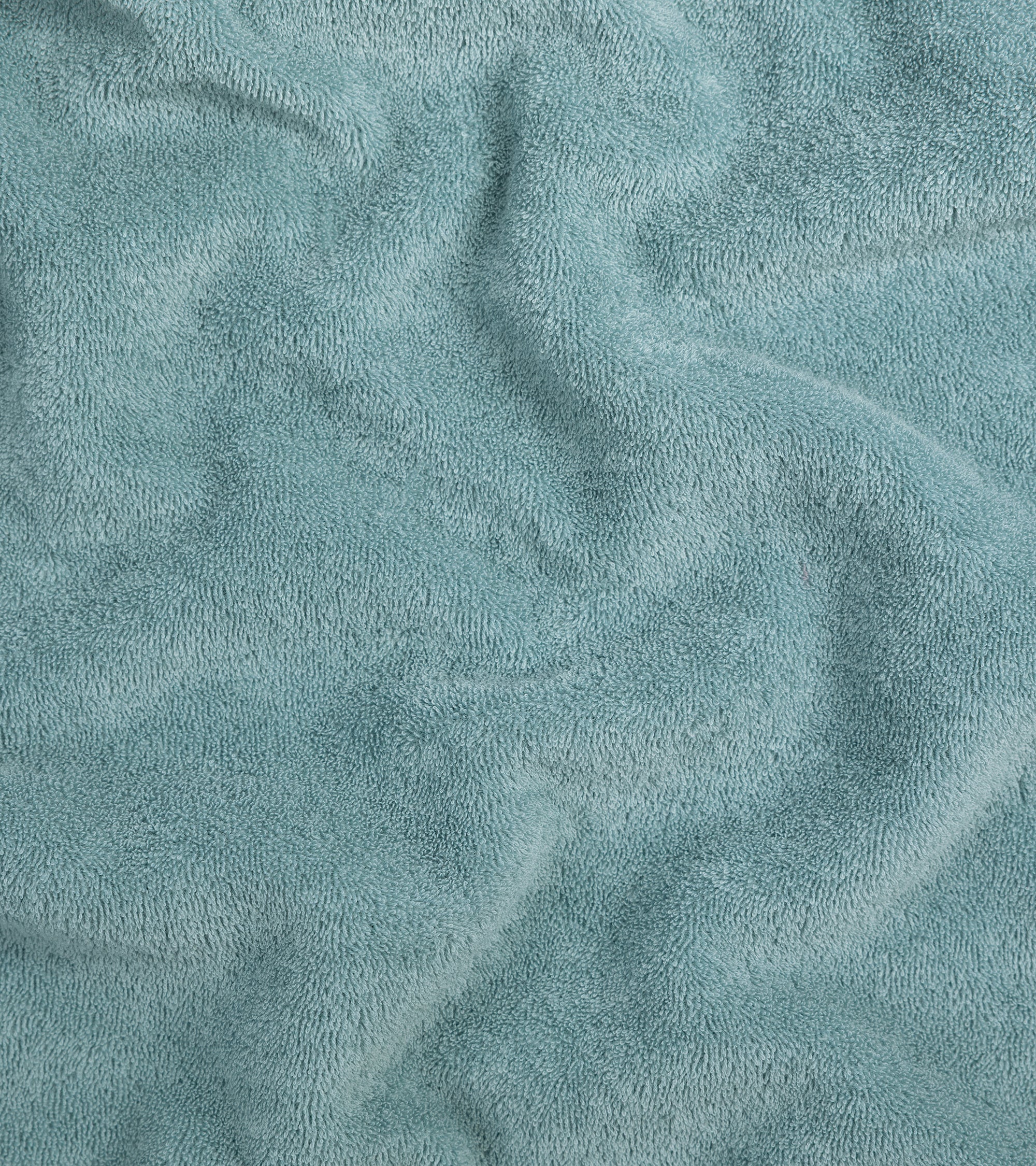Fedeli Mondial Terry Cotton Polo Shirt: Light Cyan