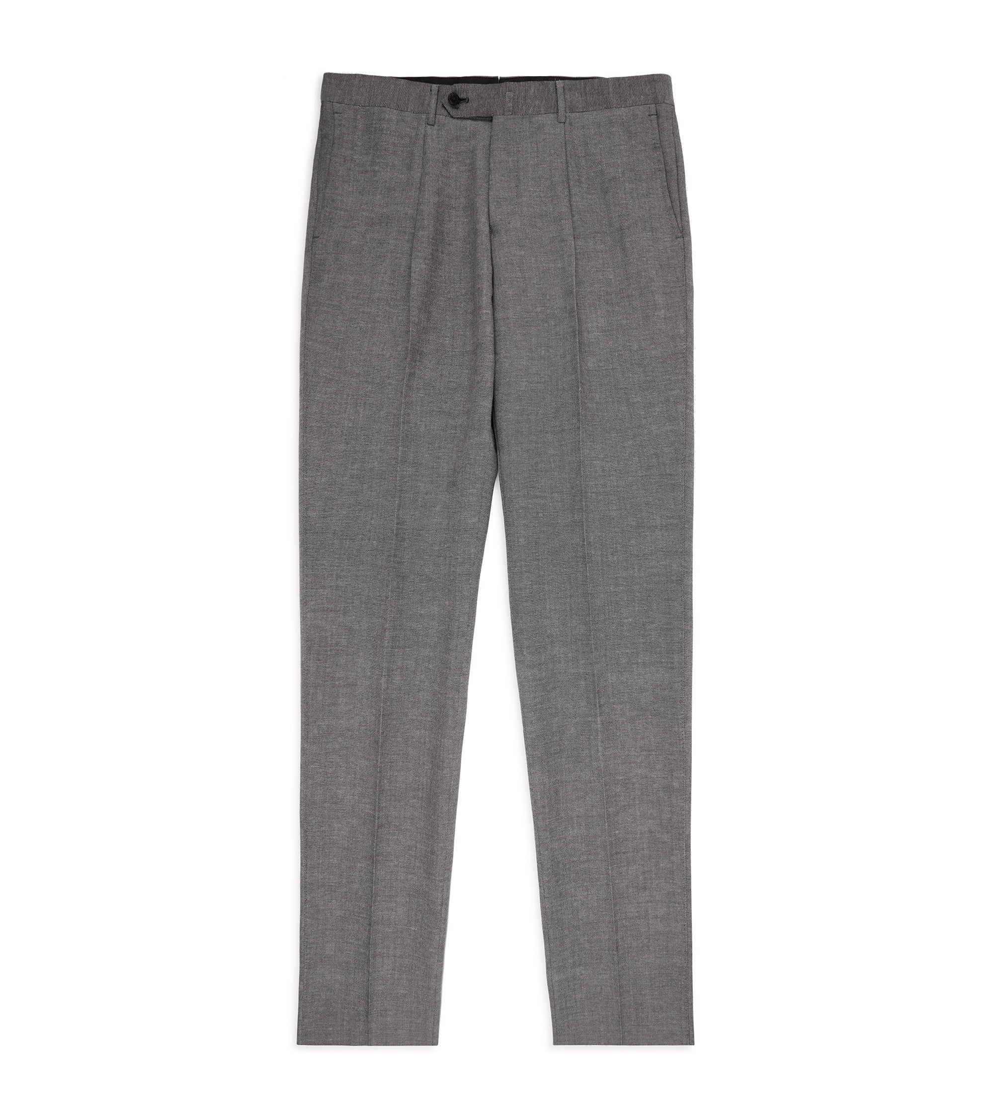 Ring Jacket Meister Wool Mohair Suit: Grey