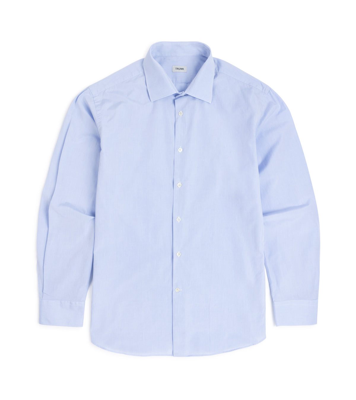Trunk Allsop Cotton Poplin Formal Shirt in light blue, product photo.