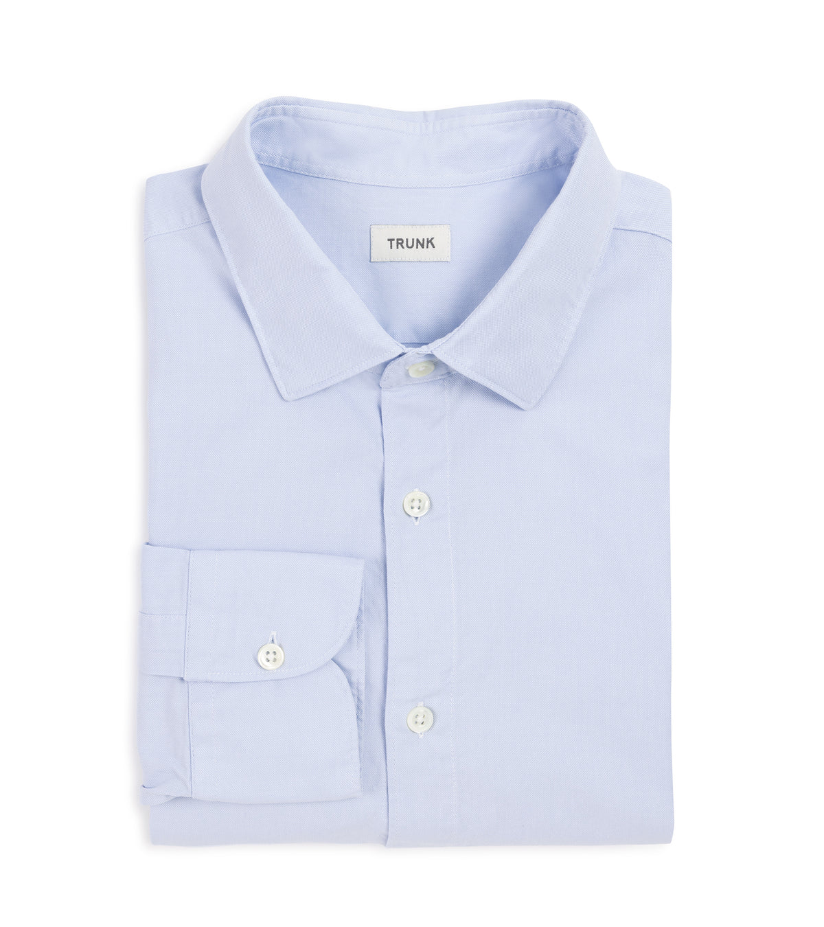 Trunk Austin Cotton Oxford Shirt: Light Blue