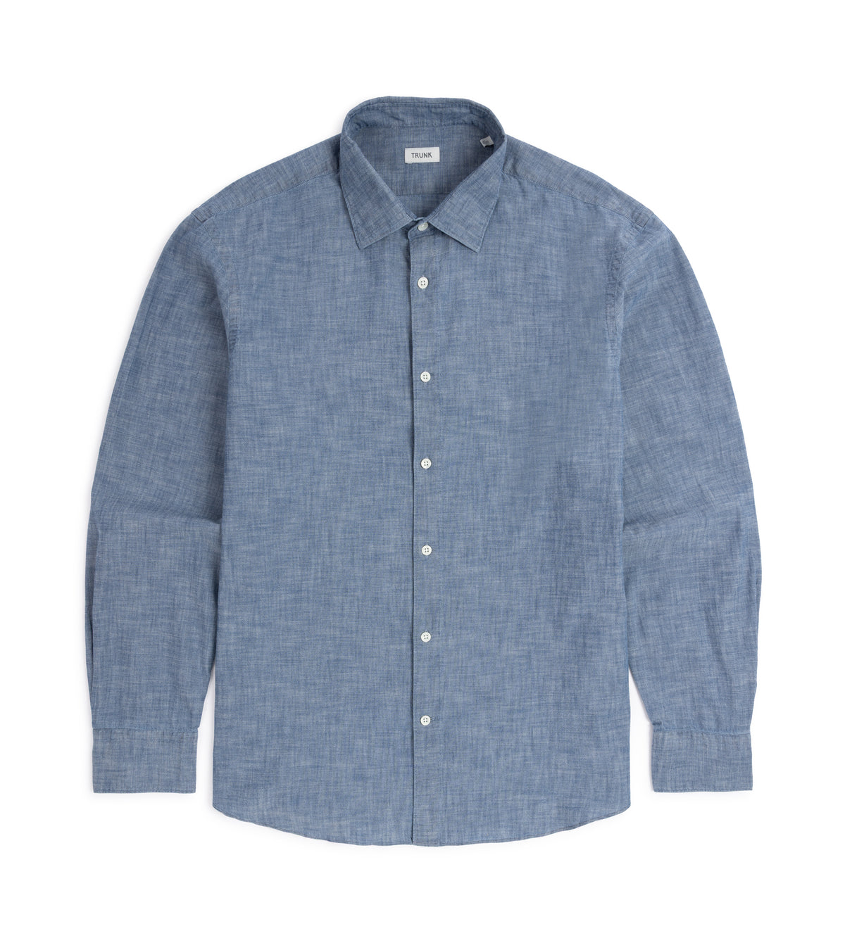 Trunk Austin Japanese Chambray Shirt: Dark Blue