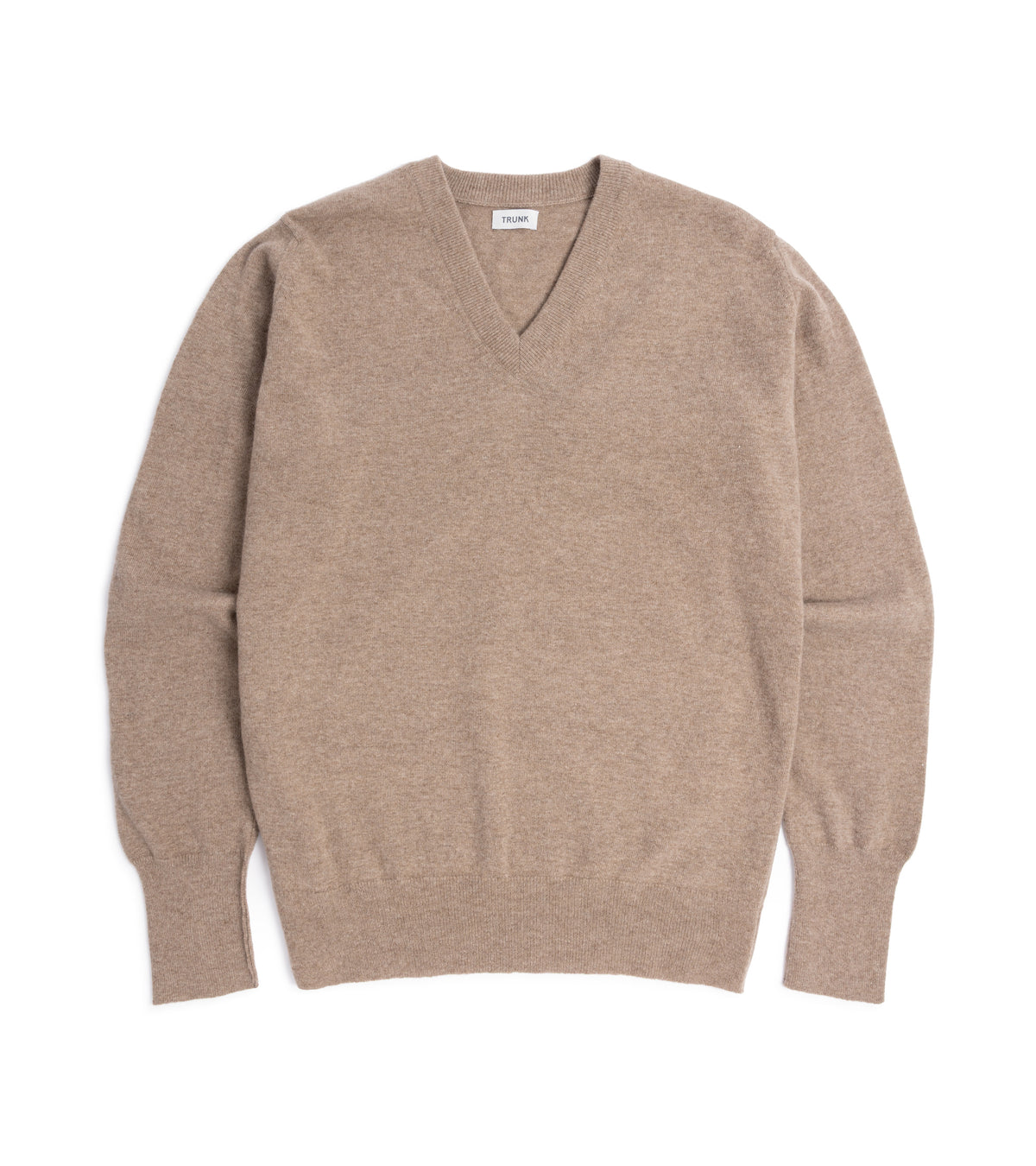 Trunk Walden Geelong V Neck Sweater: Natural