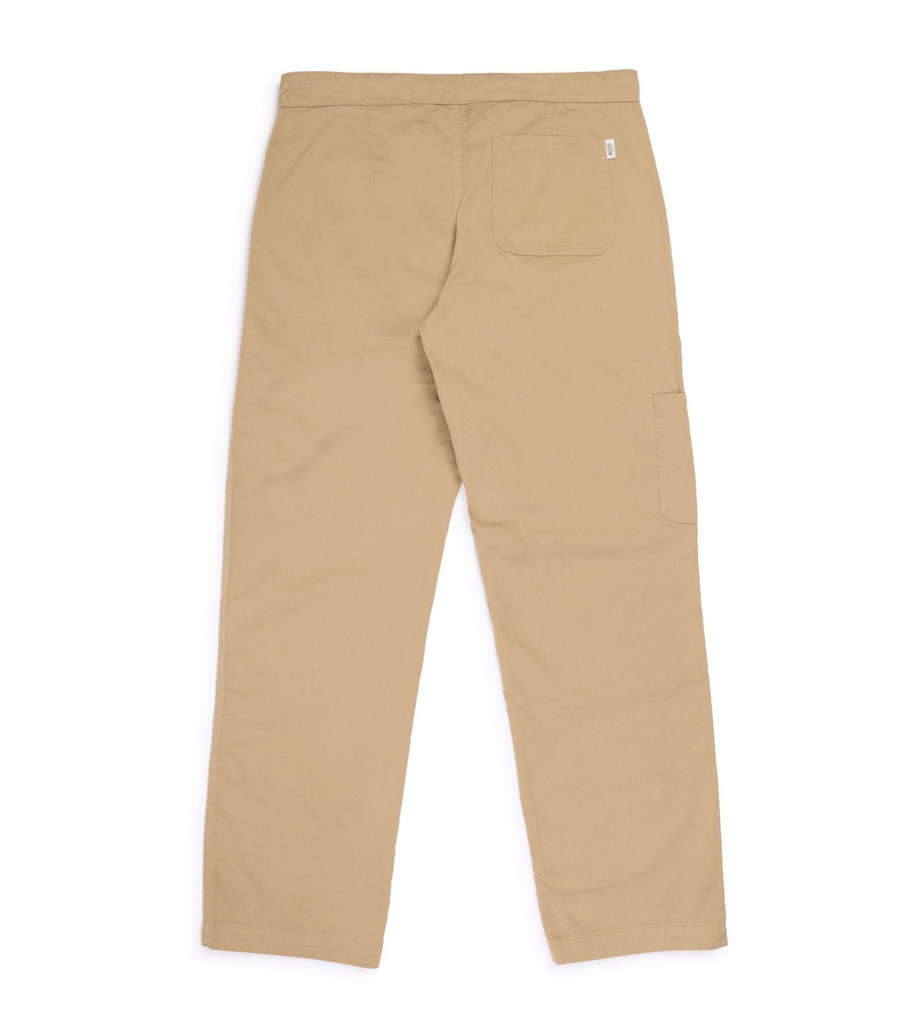 Rovi Lucca Cotton Drill Garden Pants: Beige - Trunk Clothiers