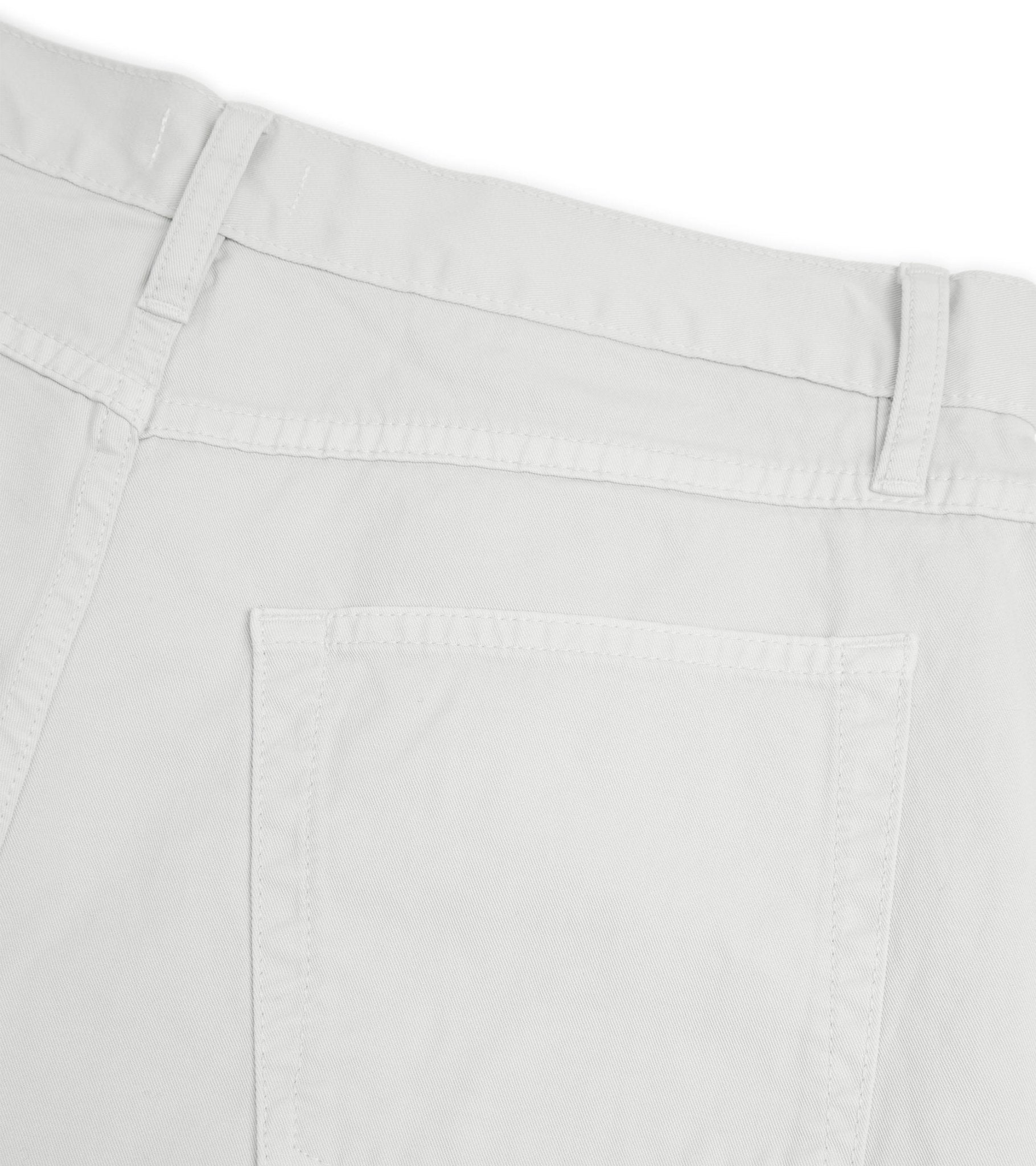 Trunk Duke Cotton 5 Pocket Trousers: Stone - Trunk Clothiers